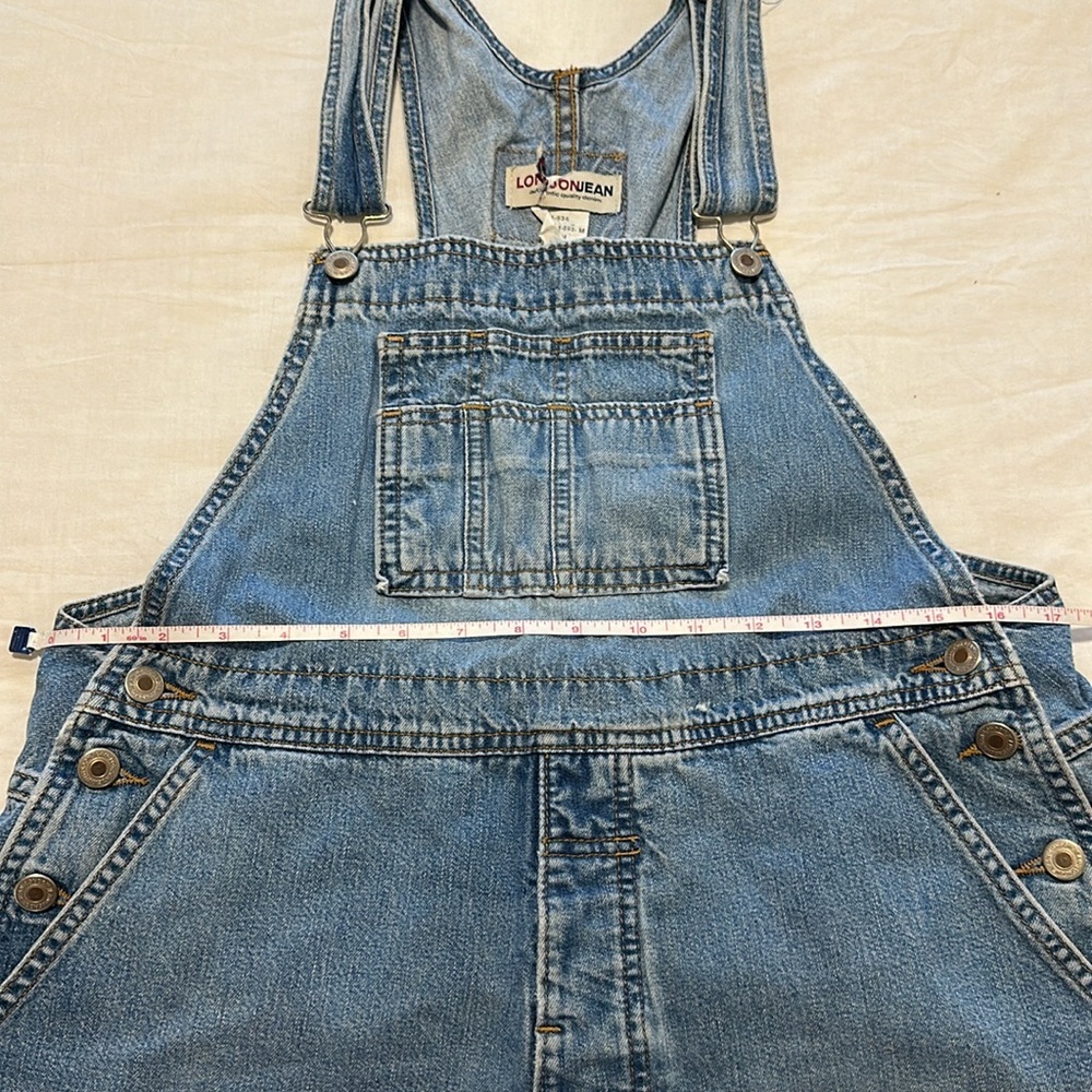 LondonJean 90s Vintage Medium Wash Overalls Size M - Picture 11 of 13
